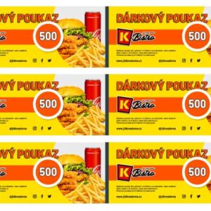 Dárkový poukaz 500 Kč