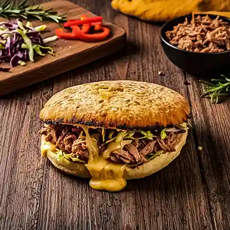 Bread Pita s trhaným - Obrázek 2