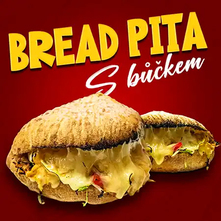 Bread Pita s bůčkem