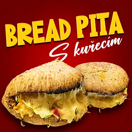 Bread Pita s kuřecím